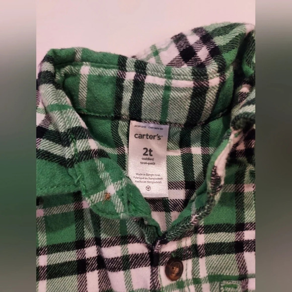 Carter's Boys' 2-Piece Long Sleeve Top and Pants Set in Size 2T - Picture 4 of 9